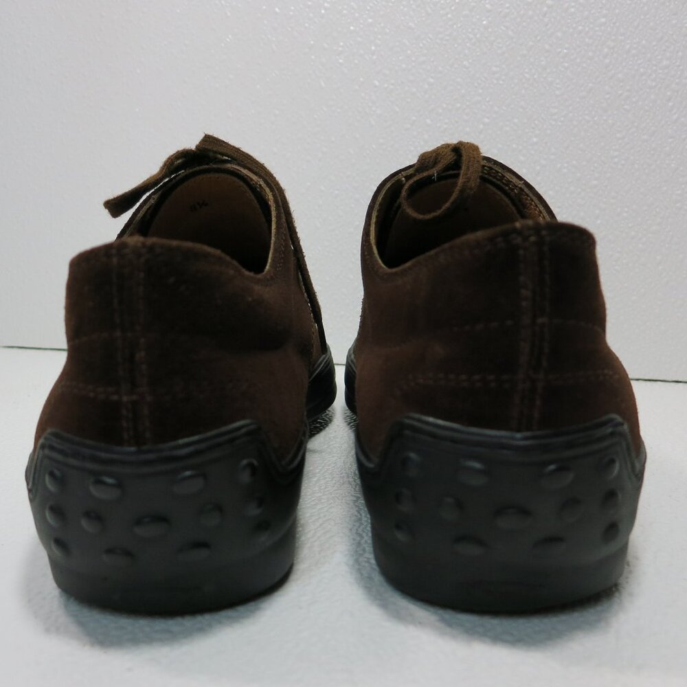 Tod's 8.5 Suede Leather Casual Oxfords Shoe Men's Footwear Zapatos Kutsu 9.5 - Picture 6 of 7